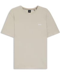 BOSS - Bodywear Mix & Match Short Sleeve T-Shirt With Logo Detail - Lyst