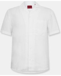 HUGO - Ellino Long Sleeve Oxford Shirt - Lyst
