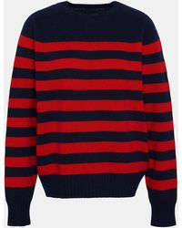 Barbour - The Edit By Alexa Dominic Striped Crew Neck Jumper - Lyst