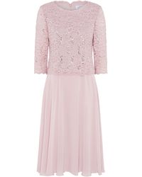 Gina Bacconi - Rona Midi Dress With Bodice And Skirt - Lyst