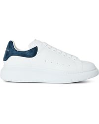 McQueen - Oversized Leather Trainers - Lyst