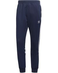 adidas Originals - Cutline Closed Hem Poly Joggers - Lyst