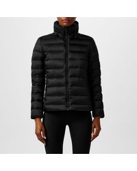 Belstaff - Lift Water And Wind Resistant Long Sleeve Funnel Neck Short Puffer Jacket - Lyst