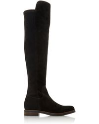 Dune - Tropic Flat Knee High Boots - Lyst