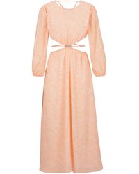 HUGO - Kasmata Cut Out Dress - Lyst