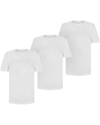 BOSS - 3 Pack Classic T Shirts - Lyst