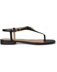 Ralph Lauren - Flat Sandals - Lyst