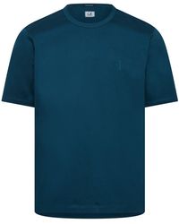 C.P. Company - Metropolis Series Chest Logo T-Shirt - Lyst