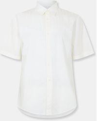 ARMANI EXCHANGE - Short-Sleeve Plain Shirt - Lyst