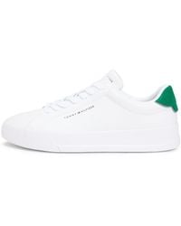 Tommy Hilfiger - Court Leather Low Top Trainers - Lyst