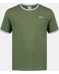 Slazenger 1881 - Tipped T-Shirt - Lyst