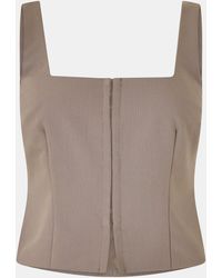 Jack Wills - Pinstripe Corset Top - Lyst