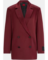 HUGO - Aboma Lightweight Tailored Fit Blazer - Lyst