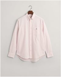 GANT - Regular Fit Oxford Shirt - Lyst