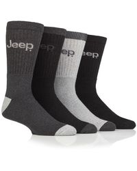 Jeep - 4 Pack Plain Boot Sock - Lyst