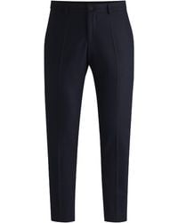 BOSS - P Genius Straight Leg Trousers - Lyst