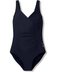 Speedo - Shirred Contour One-Piece Swimsuit - Lyst