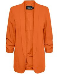 Pieces - Tailored Structured Blazer - Lyst