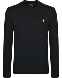 Polo Ralph Lauren - Long Sleeve Crew Neck T-Shirt - Lyst