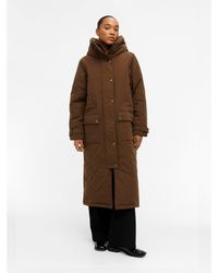 Object - Katie Water Resistant Long Sleeve Short Puffer Jacket - Lyst