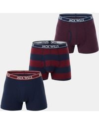 Jack Wills - Jw Daundley Boxers 3 Pack - Lyst