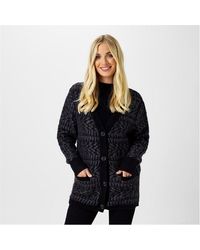 Biba - Geo Knitted Cardigan - Lyst