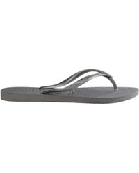 Havaianas - Hav. Slim Bronze Flip Flops - Lyst
