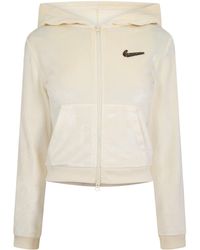 Nike - Velour Track Top - Lyst