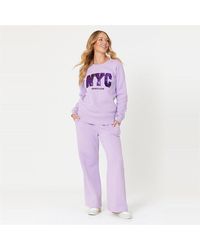Be You - You Nyc Glitter Sweat Set - Lyst