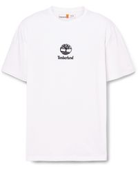 Timberland - Stack Logo T-Shirt - Lyst