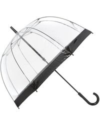 Fulton - Birdcage Umbrella With Plain Border - Lyst