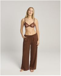 Nudea - Eco-Luxe Drawstring Trouser - Lyst