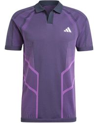 adidas - Tennis Pro Seamless Aeroready Freelift Polo Shirt - Lyst