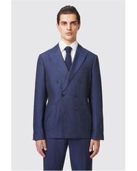 Twisted Tailor - Fairmont Slim Fit Linen Suit Jacket - Lyst