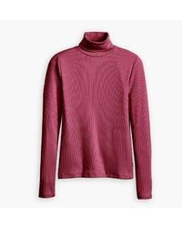 Levi's - Dreamy Turtleneck Long Sleeve T-Shirt - Lyst