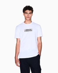 ARMANI EXCHANGE - Regular Fit T-Shirt - Lyst