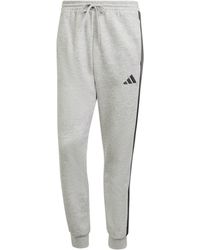 adidas - Essentials 3-Stripes Fleece Pants - Lyst