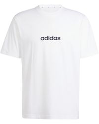 adidas - Essentials Single Jersey Logo T-Shirt - Lyst