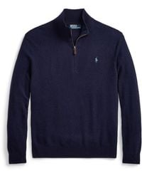 Polo Ralph Lauren - Polo Loryelle Quater Zip Sweater - Lyst