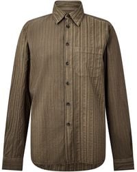 Paul Smith - Ps Stripetxt Ls Shrt Sn64 - Lyst