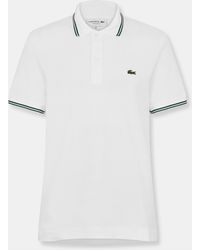 Lacoste - Tipped Short-Sleeve Polo Shirt - Lyst