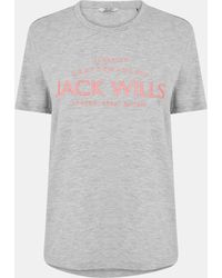 Jack Wills - Forstal Boyfriend T-Shirt Ladies - Lyst