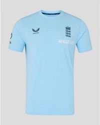 Castore - 26/27 England Cricket Crew Neck T-Shirt - Lyst