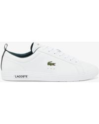 Lacoste - S Carnabase Trainers White/green 9 - Lyst