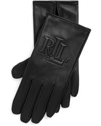 Ralph Lauren - Logo-Embossed Gloves - Lyst