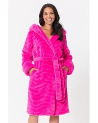 Be You - Luxury Faux Fur Robe - Lyst