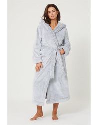 Be You - Luxury Hooded Fleece Robe - Lyst