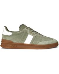 Polo Ralph Lauren - Leather Court Trainers - Lyst