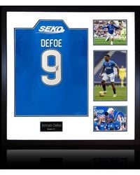 The Fan Cave - Jermain Defoe Signed Rangers Shirt Elite Frame - Lyst