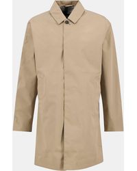 Barbour - Lorden Thigh Length Long Sleeve Button Mac - Lyst